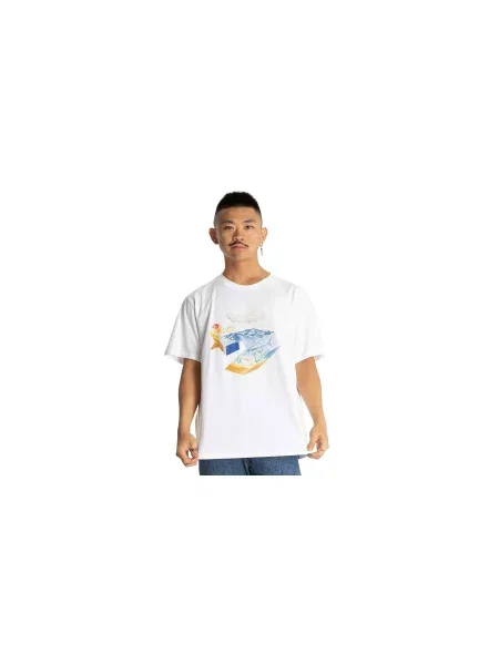 Converse Star Chevron Ocean T-Shirt Mężczyźni Koszulki Converse Size: S biały
