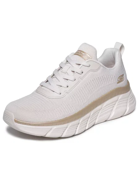 Sneakerși Skechers bej