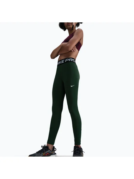 Gyerek leggings Nike Pro Dri-FIT fir/black/white. Méret: fehér
