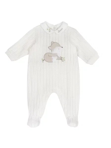 Chicco Salopetă/Body kitt / murdar alb