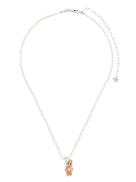 Мини колие Yvmin бяло