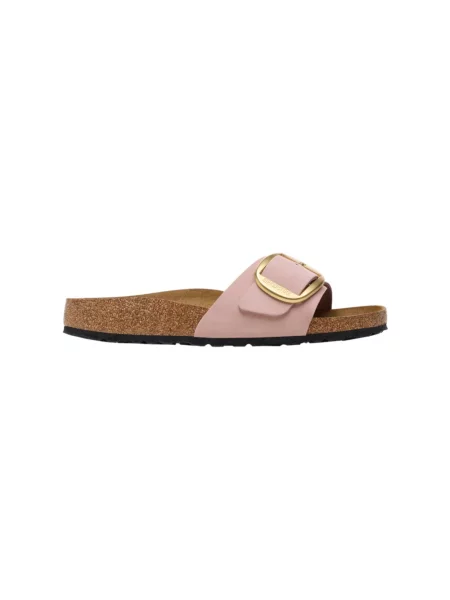 Birkenstock Klapki Madrid Big Buckle pink różowe