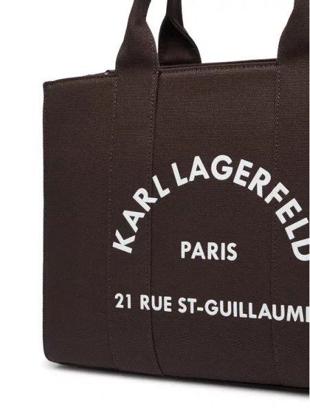 KARL LAGERFELD Rankinė ruda