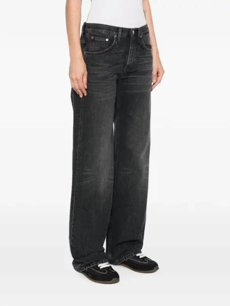Blugi cu picior larg Dondup negru