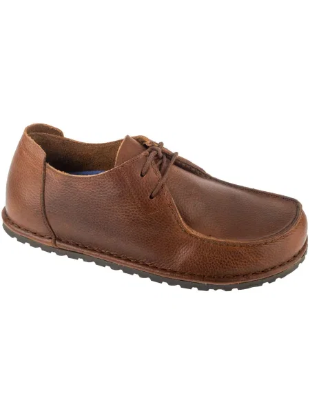 Csipkés fűzős mokaszin Birkenstock barna