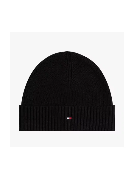 TOMMY HILFIGER Čepice černá