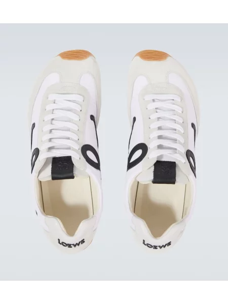Sneakerși Loewe din piele alb