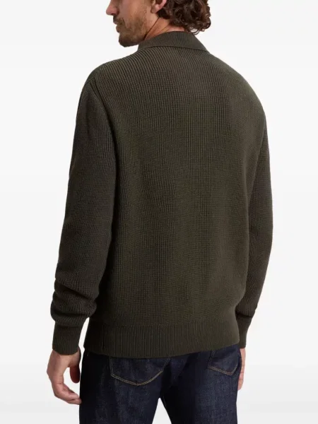Cardigan Woolrich de lână verde