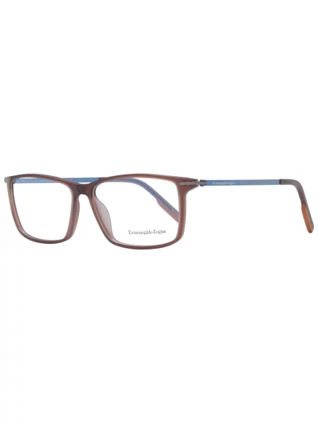 Okulary przeciwsłoneczne Ermenegildo Zegna brązowe