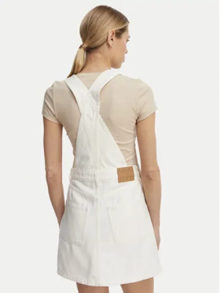 Tommy Jeans Farmer ruha Logo Pocket Dungaree fehér