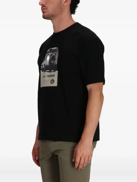 Tricou Boss cu imagine negru