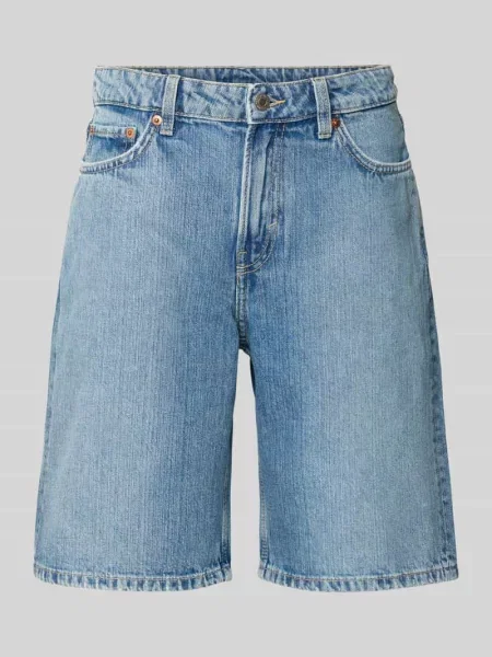 Szorty jeansowe o kroju regular fit z 5 model ‘MONTEREY’ Weekday niebieskie