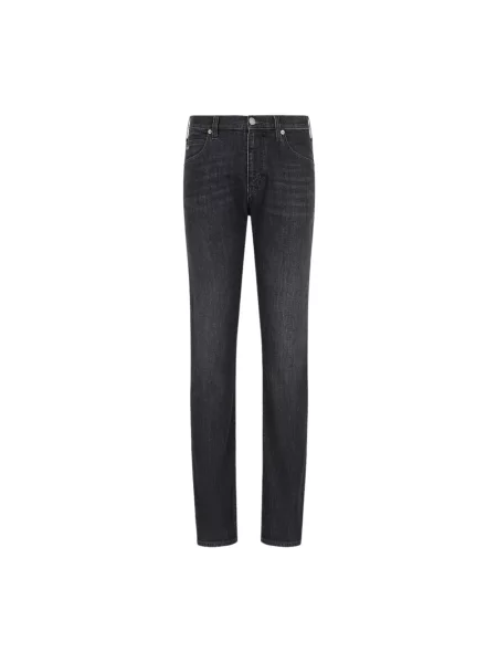 Jeansy Emporio Armani czarne