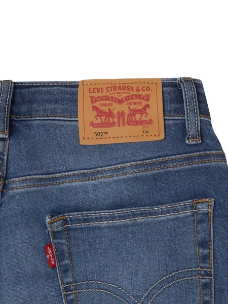 Jeansy dziecięce Levi's 502 niebieskie