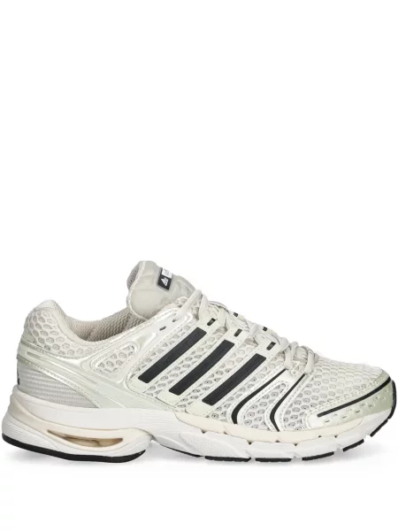 Sneakerși Adidas din dantelă gri