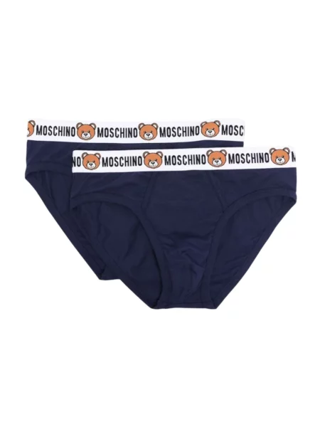 Majtki Moschino niebieskie