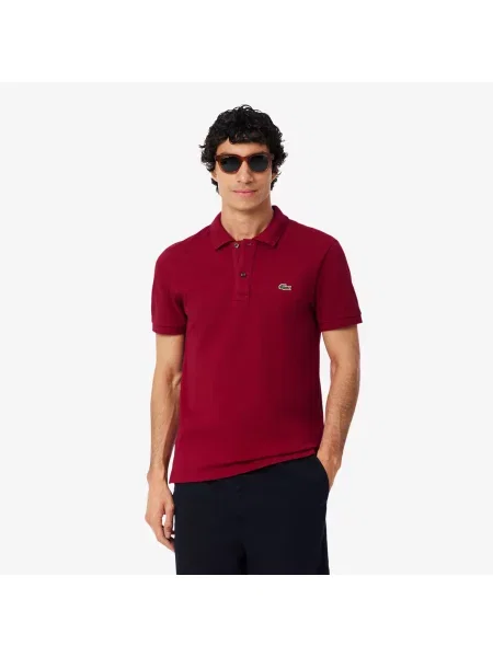 Lacoste поло чоловіче Slim Fit червоне