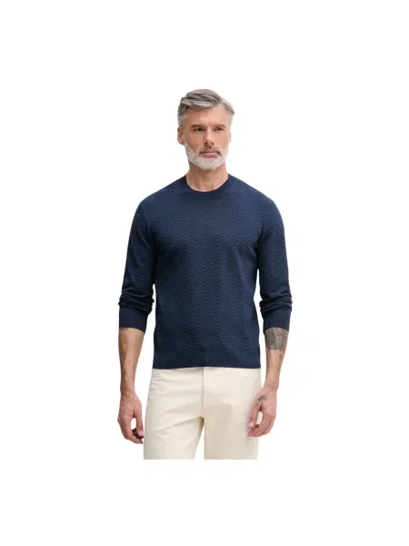 Sweter Armani Exchange niebieski