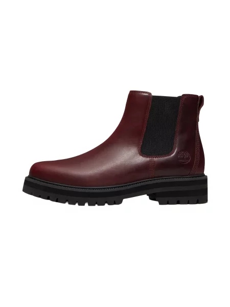TIMBERLAND Ghete chelsea burgundy roșu