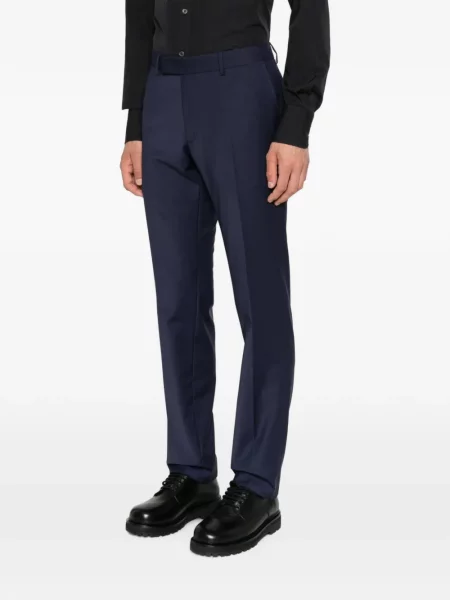 Cu centură pantaloni Karl Lagerfeld albastru