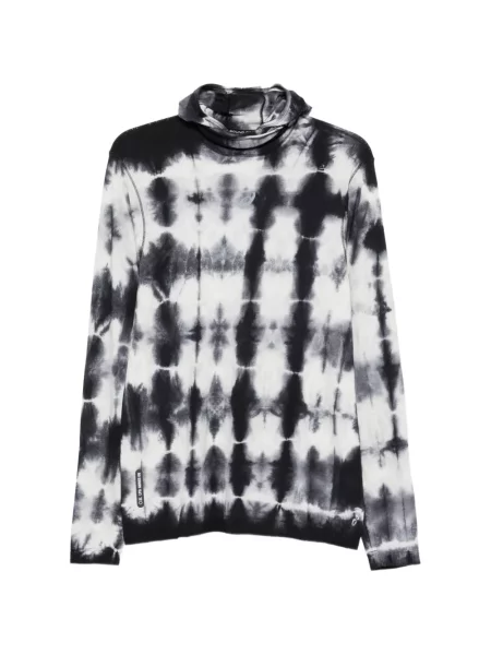 Lung tricou Asics cu legături alb