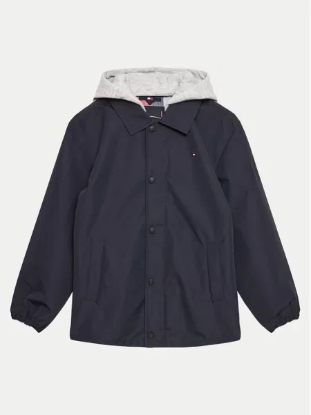 Tommy Hilfiger Demisezoninė striukė Tamsiai mėlyna