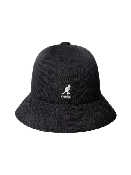 Czapka Kangol w tropikalny nadruk casual czarna