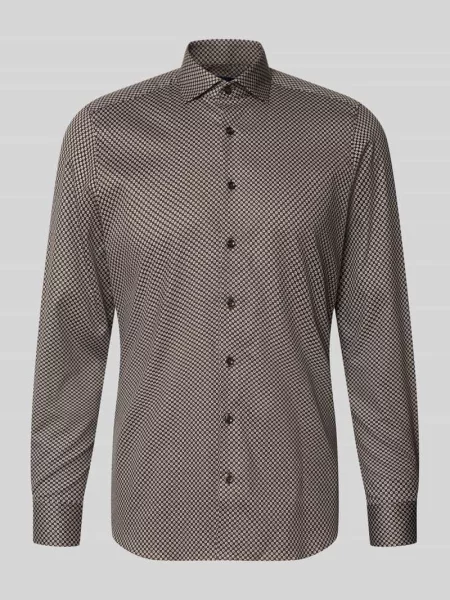 Body Koszula biznesowa o kroju slim fit z mieszanki bawełny Olymp Level 5
