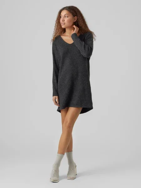 VERO MODA Rochie tricotat DOFFY' negru