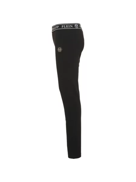 Legginsy dziecięce Philipp Plein czarne