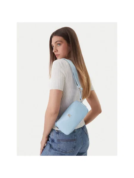 Torebka Tommy Hilfiger niebieska