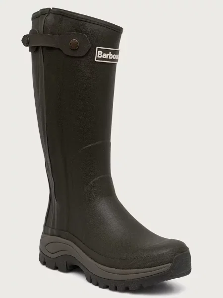 Barbour férfi gumicsizma Teesdale zöld
