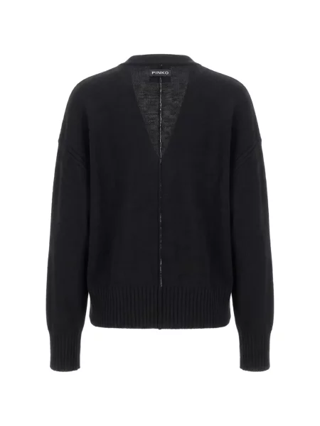 Cardigan Pinko tricotate negru