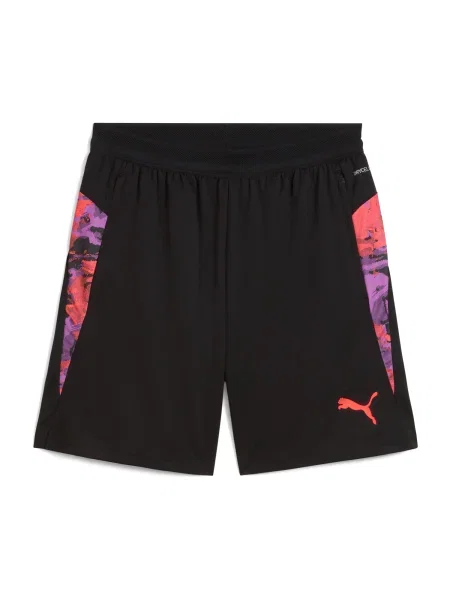 PUMA Športne hlače IndividualCUP lila / rdeča črna