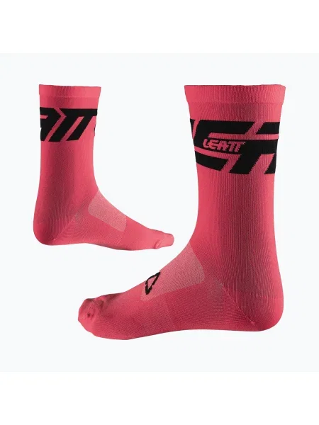 Шкарпетки Leatt MTB Endurance neon pink рожеві