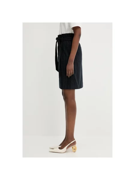 Spódnica mini Maison Kitsune czarna