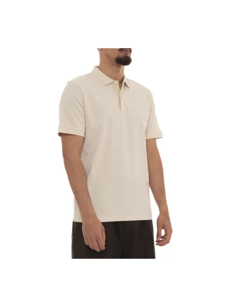 Koszulka polo Boss beżowa