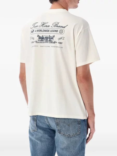 Blugi Levi's® cu autograf alb