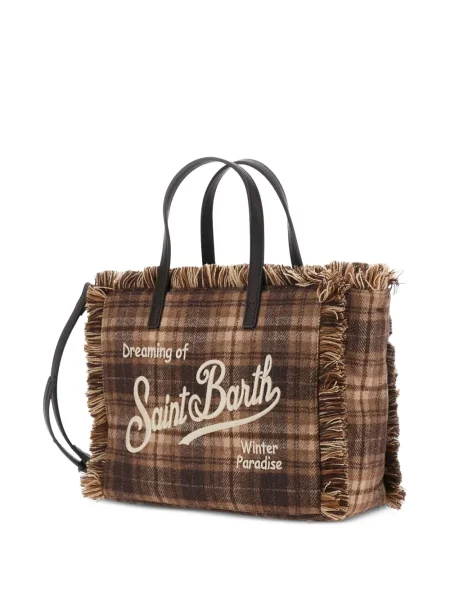 Shopper rankinė Mc2 Saint Barth ruda