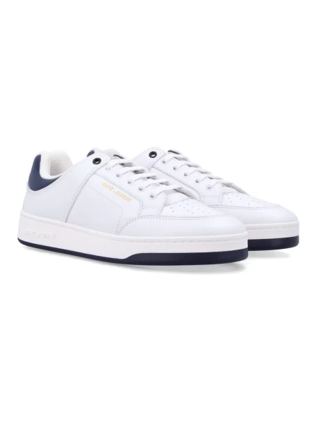 Sneakersy Saint Laurent skórzane białe
