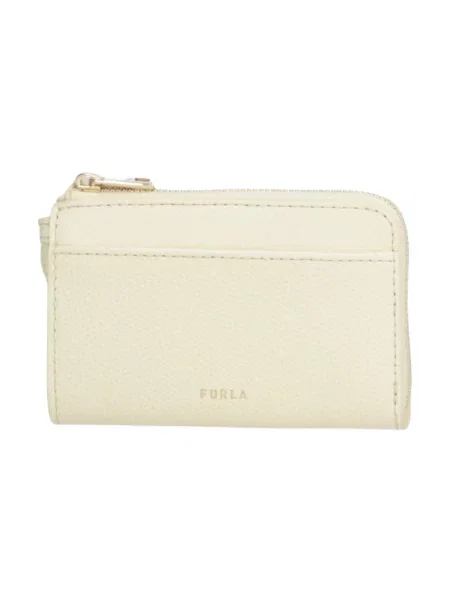 Furla Portfel skórzany żółty