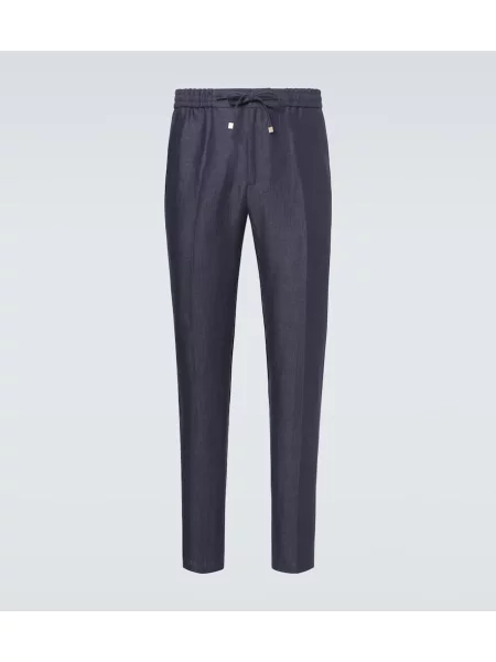 Pantaloni Etro de in albastru