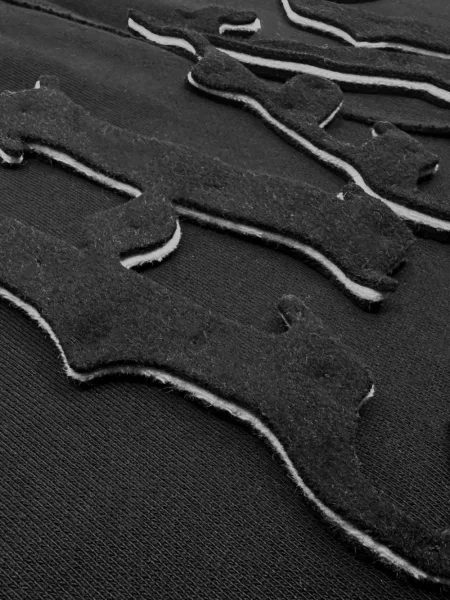 Pantaloni Haculla tricotate negru