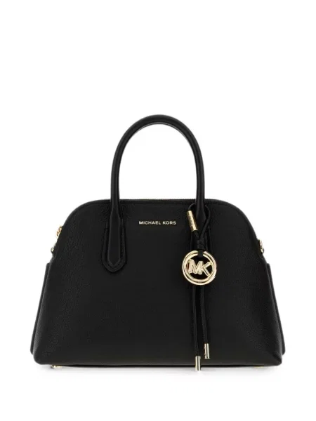 Geantă Michael Michael Kors din piele cu autograf roz