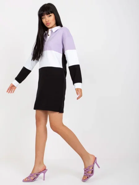 Rochie Fashionhunters de costum violet