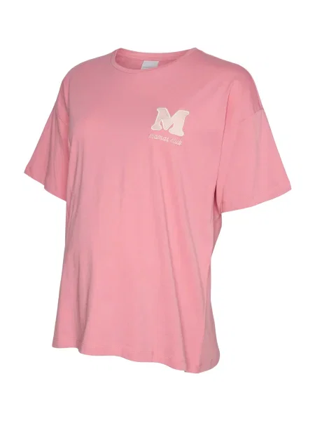 MAMALICIOUS Majica MLFERIDA MAMA / pijeska / svijetloroza bež