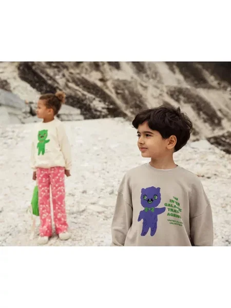Mini Rodini Дитяча кофта Alien