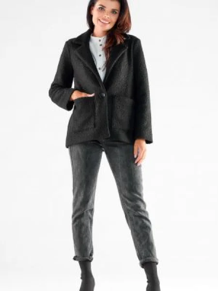 Płaszcz Awama czarny