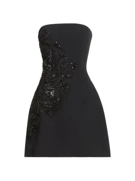 Rochie mini Elie Saab cu paiete de costum negru