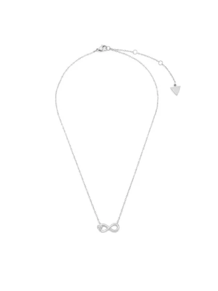 Naszyjnik GUESS Love Bites Rhodium Universal